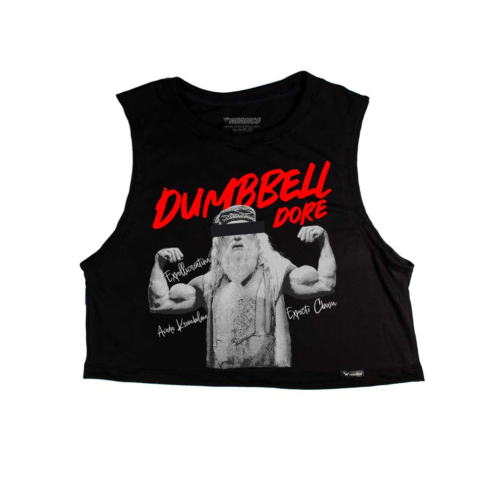 Cropped dumbelldore preto