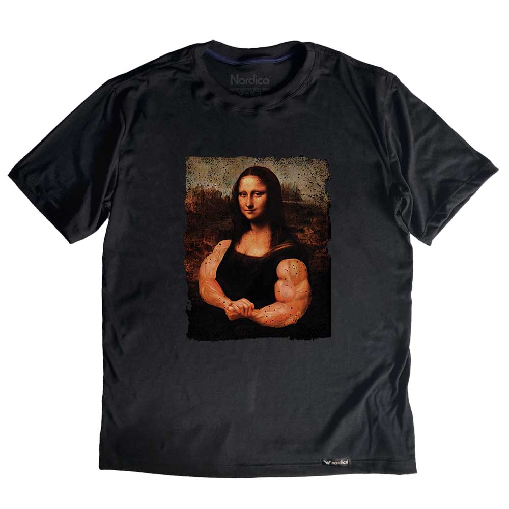 Camiseta Mona Forte preto