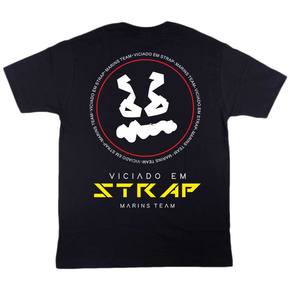 Camiseta Viciado em Strap Frase Filipe Marins