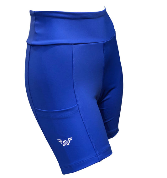 Bermuda Feminina de Corrida com bolso Emana® Azul