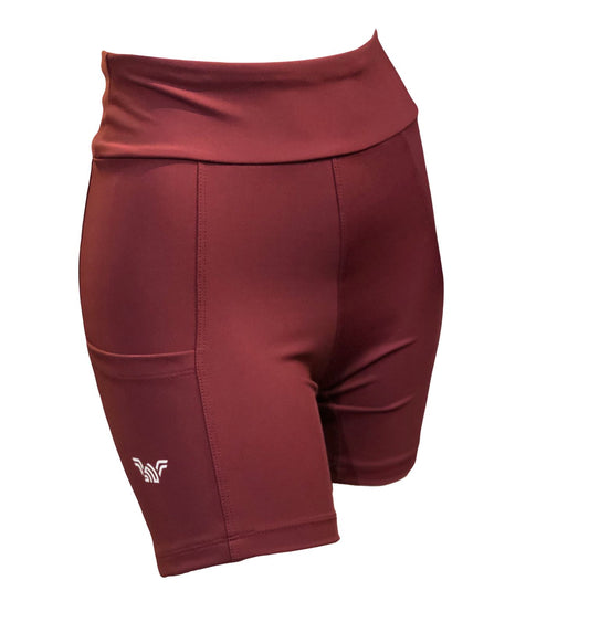 Bermuda Feminina de Corrida com bolso Emana® Marrom