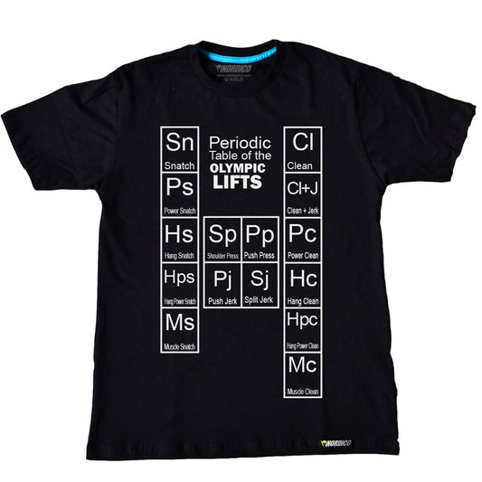 Camiseta PERIODIC cor preto